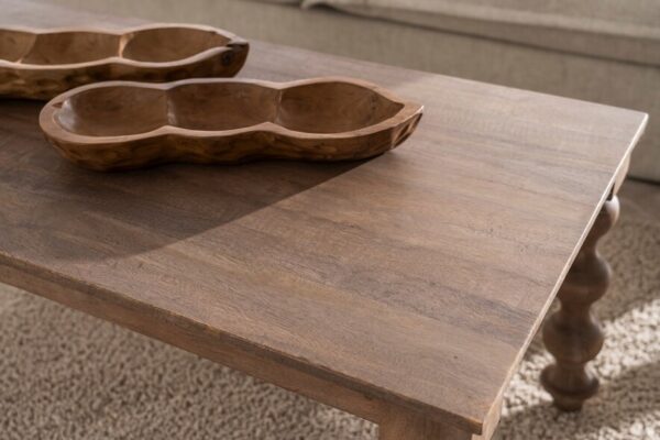 Carob Coffee Table - Greywash