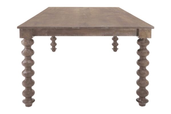 Carob Rectangular Dining Table Greywash - 160cm