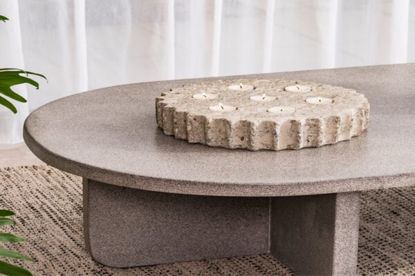 DF-BB-CASA45-LIME-featured-1 Cog Tealight Tray - Limestone