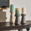 DF-BB-CASA53-featured-1 Rook Small Candlestick - Black Marble