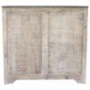 Bergen Low Open Bookcase with Faux Concrete Top