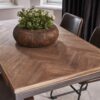 Chevron Dining Table - 140cm
