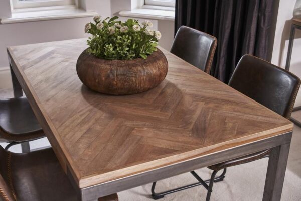 Chevron Dining Table - 140cm