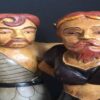 Strongman & Bearded Lady (2 sets of 2)