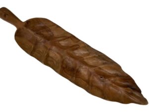 Narrow Teak Leaf - Natural