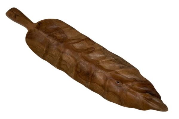 Narrow Teak Leaf - Natural