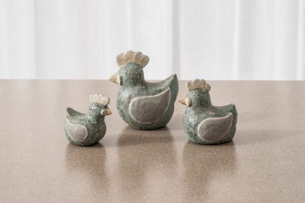 DF-BB-COLL37-featured Set of 3 Chickens - Pack of 2 sets