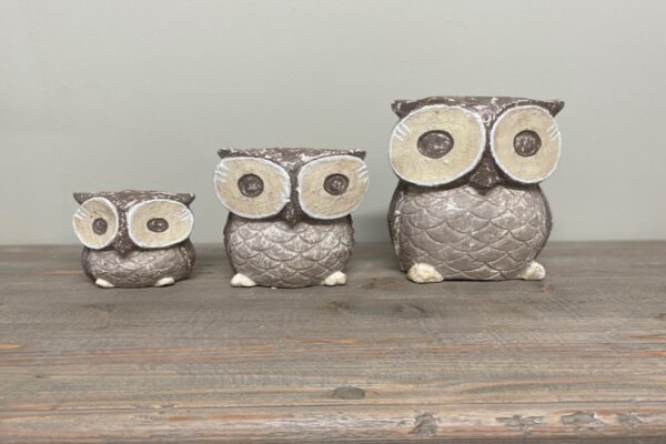 Set of 3 Owls