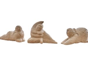 Set of 3 Yoga Ladies - Neutral