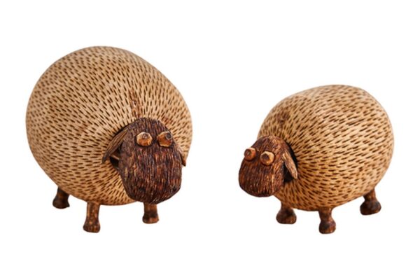 Pair of Sheep- (Pack of 4 - 2 pairs)