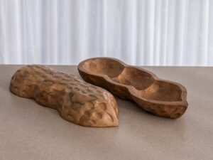 Peanut Bowl- Pack of 2 - Natural
