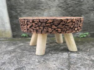 Cuba Round Stool - Resin Top