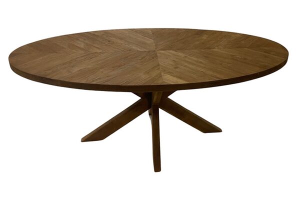 Elgin Oval Dining Table 2.4m