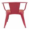 RE-engineered Navy Chair Industrial Red