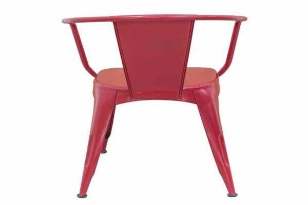 RE-engineered Navy Chair Industrial Red