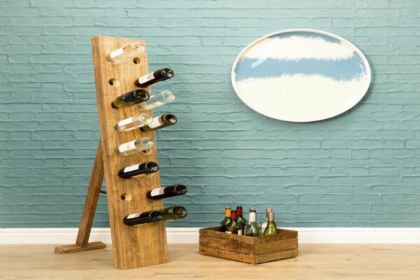 RE-Engineered Wine Bottle Display Rack