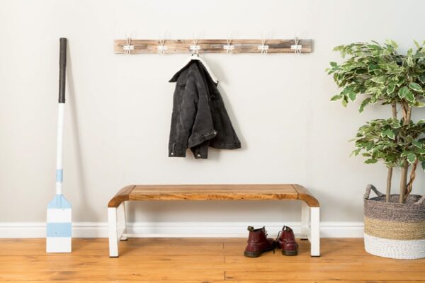 DF-BB-ENG053A-featured-1 Re-Engineered Coat Hanger White on White wood 6 Hooks