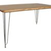 Retro Hairpin Dining Table Plain Top