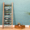 RE-Engineered Leaning 9 bottle Wine Rack