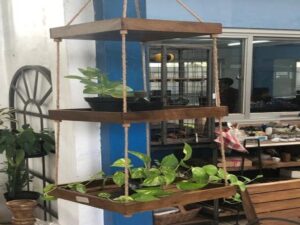 Re- Engineered 3 Shelf Plant hanger