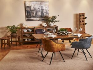 Enzo Dining / Occasional chair- gold