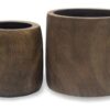 Flores Whorl Pots - Set of 2