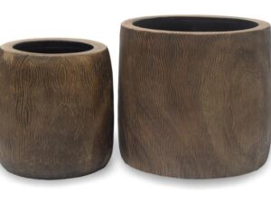 Flores Whorl Pots - Set of 2