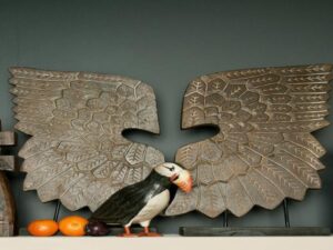Carved Angel Wings - Set of 2