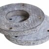 Carved Folk Hanging Planter