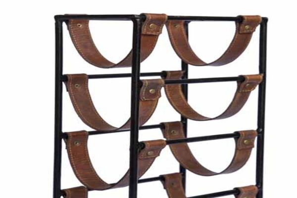 DF-BB-GLAD02-featured Tall leather sling Wine Rack - 5 bottle