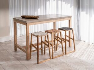 Set of 2 Gladstone Counter Stool - Black