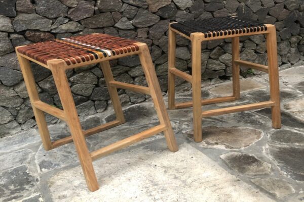 Set of 2 Gladstone Counter Stool - Striped