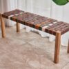 Gladstone Striped Bench