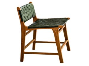 Gladstone Counter Stool w/ back - Green
