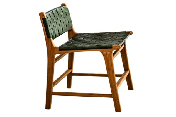 Gladstone Counter Stool w/ back - Green