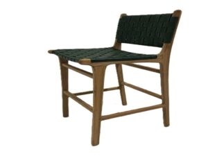 Gladstone Bar Stool w/ back - Green