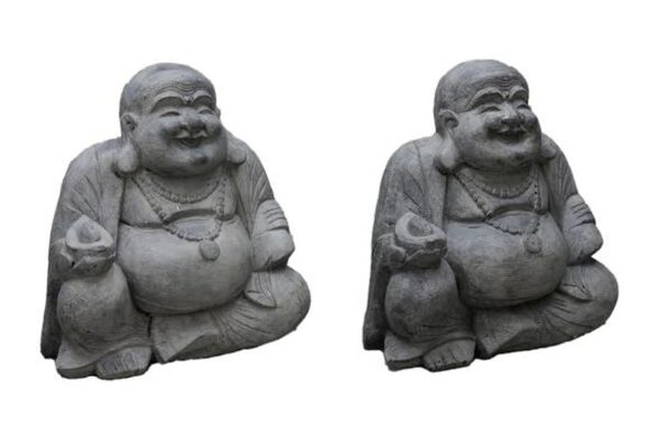 Set of 2 Happy Buddha