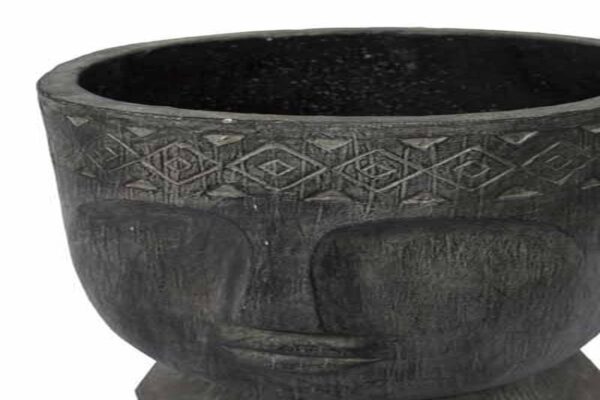 DF-BB-GRC57B-featured-1 Set of 2 Carved head Plant pot