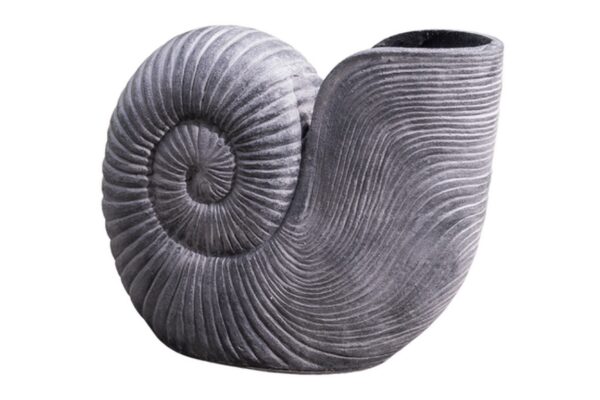 DF-BB-GRC86B-featured-1 Spiral Shell Umbrella Stand - Old White