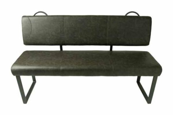 Healey Back Seat Vegan Leather Grey