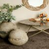 Large Buttoned Pot - Sand