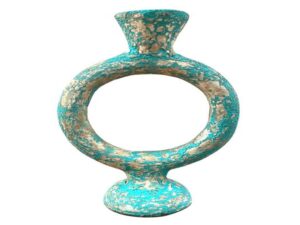 DF-BB-KILN17-AB-featured Oh Candlestick - Antique Blue - Pack of 4