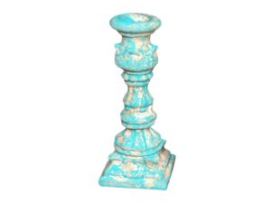 DF-BB-KILN20-AB-featured Ornate Pillar - Large - Antique Blue