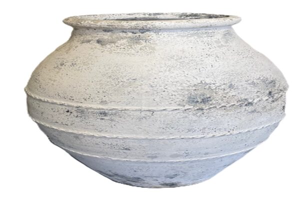 DF-BB-KILN25-AW-featured Tall Twist Pot - Antique White