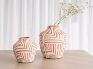 Hampton Pot Medium - Faded Red