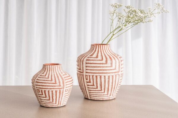 Hampton Pot Medium - Faded Red