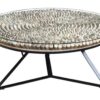 Iona round coffee table