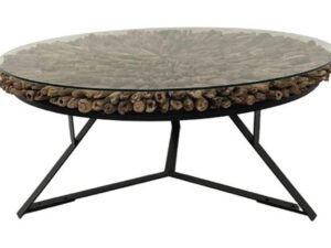 Soay round coffee table