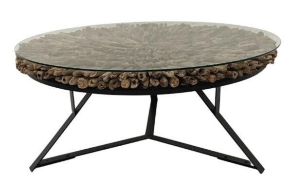 Soay round coffee table