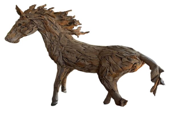 Driftwood Style Horse - Standing